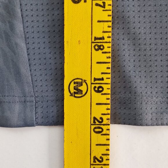 Adidas active wear T-shirt boys size S grey short sleeve mesh back - Picture 8 of 8